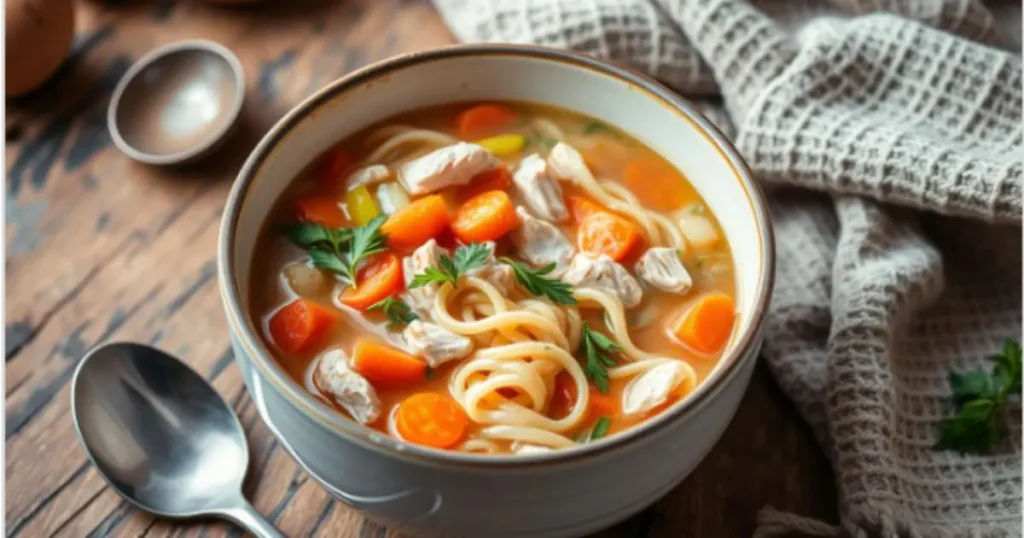 grandma's chicken noodle soup recipe