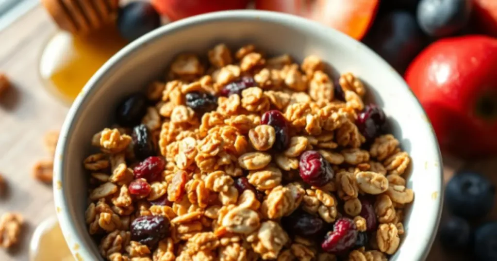 Delicious Gluten Free Granola: 