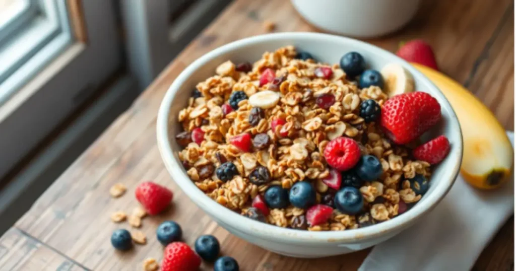 Delicious Gluten Free Granola: Healthy 