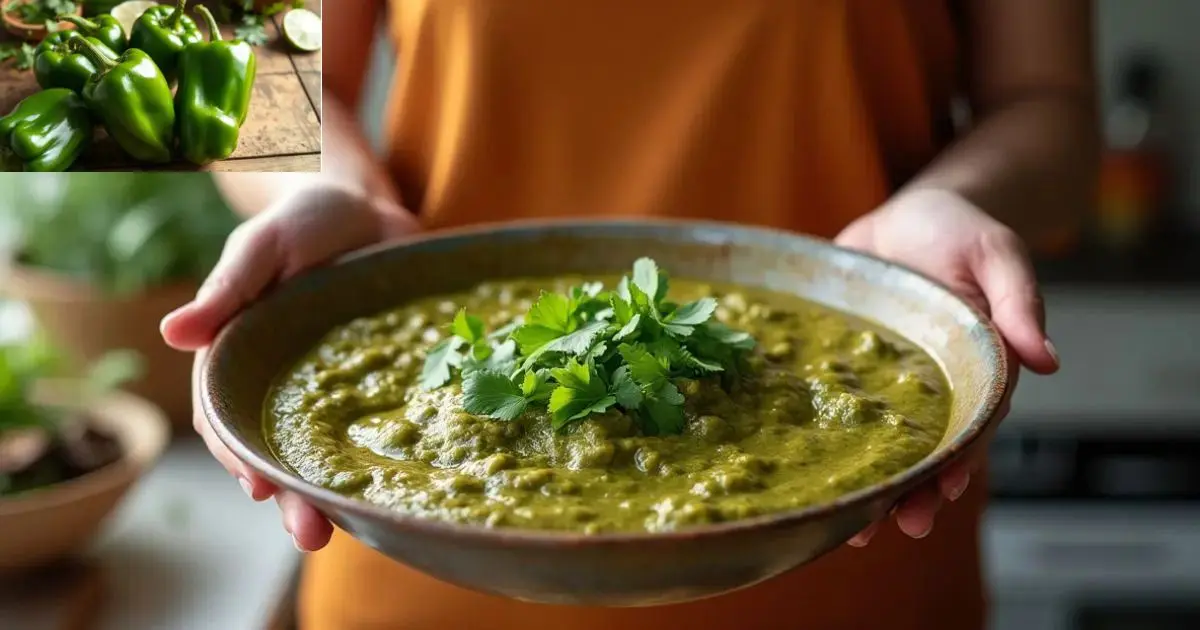 Homemade Poblano Sauce