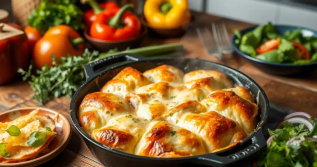 Classic Crescent Roll Pot Pie