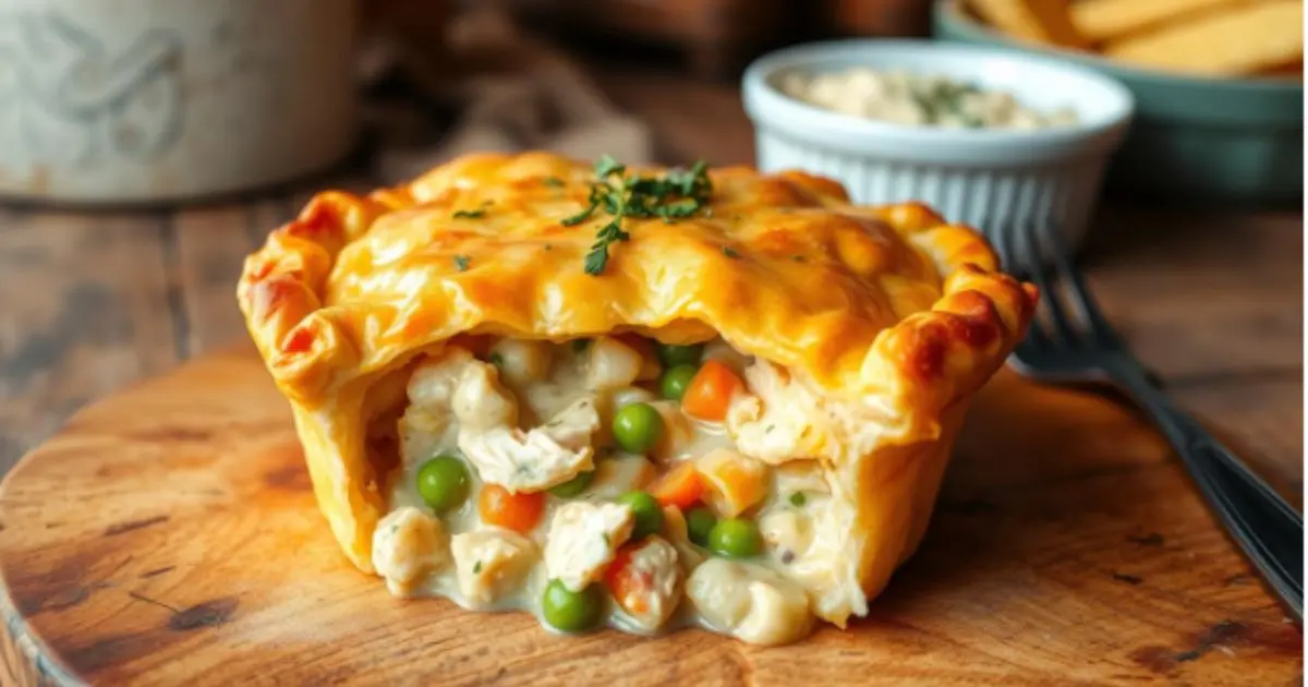 chicken pot pie recipe with cream of chicken soup