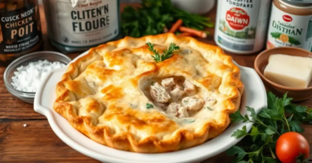 Vegetarian Chicken Pot Pie