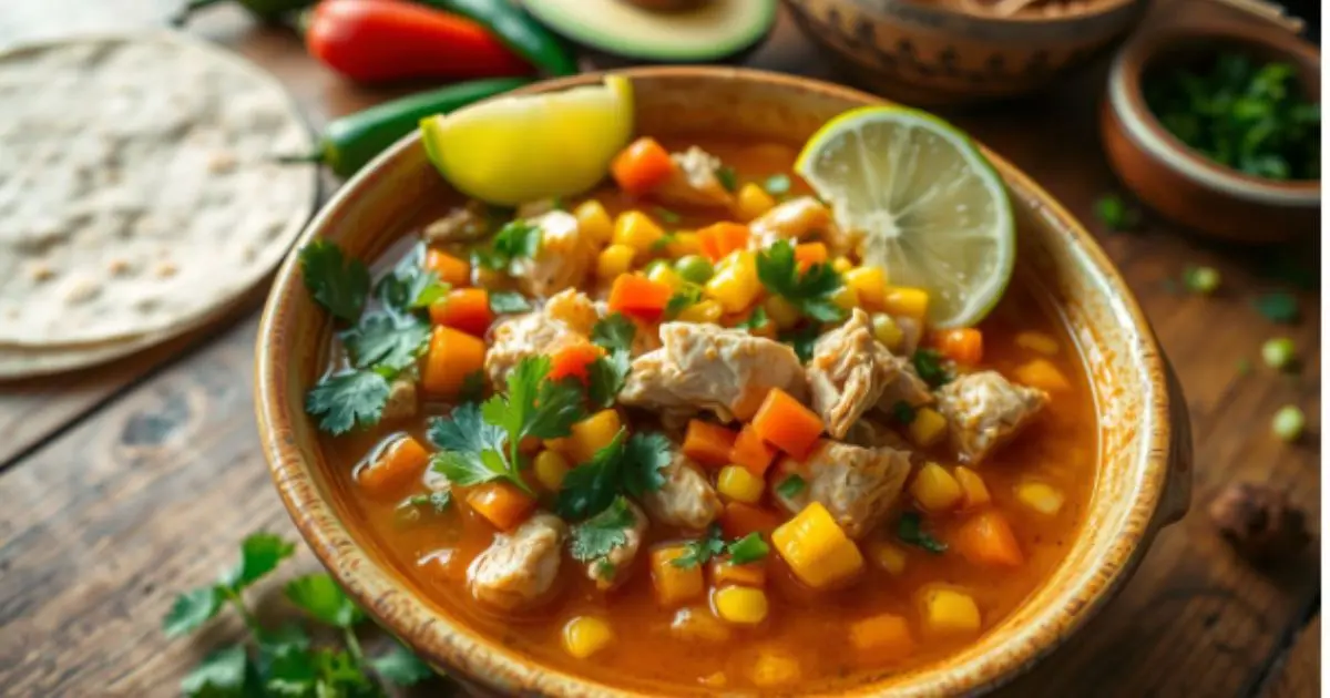 Mexican Chicken Soup Recipe - Traditional Comfort Food