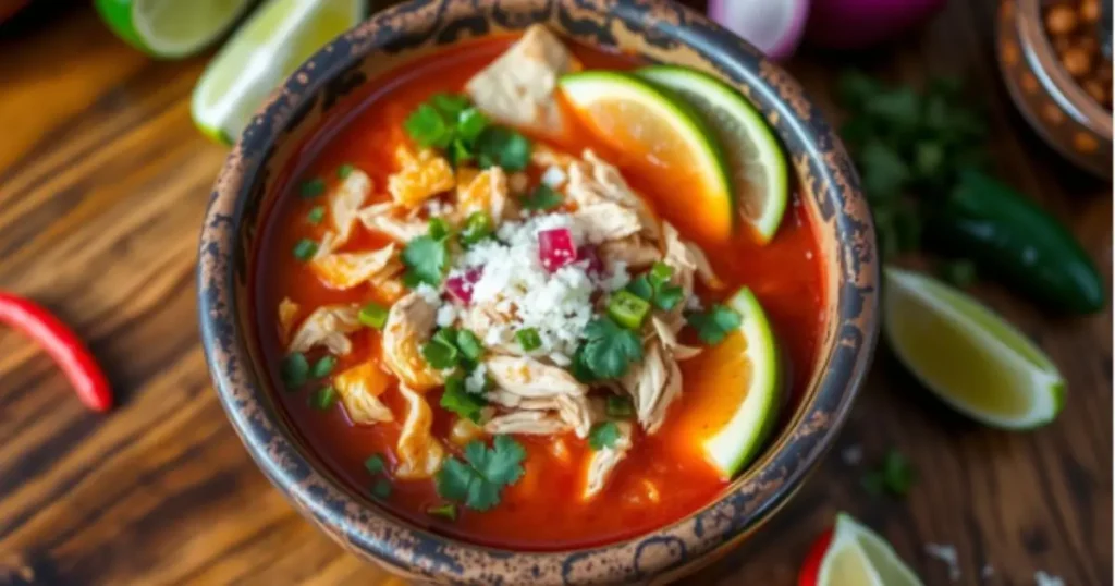 Mexican chicken soup