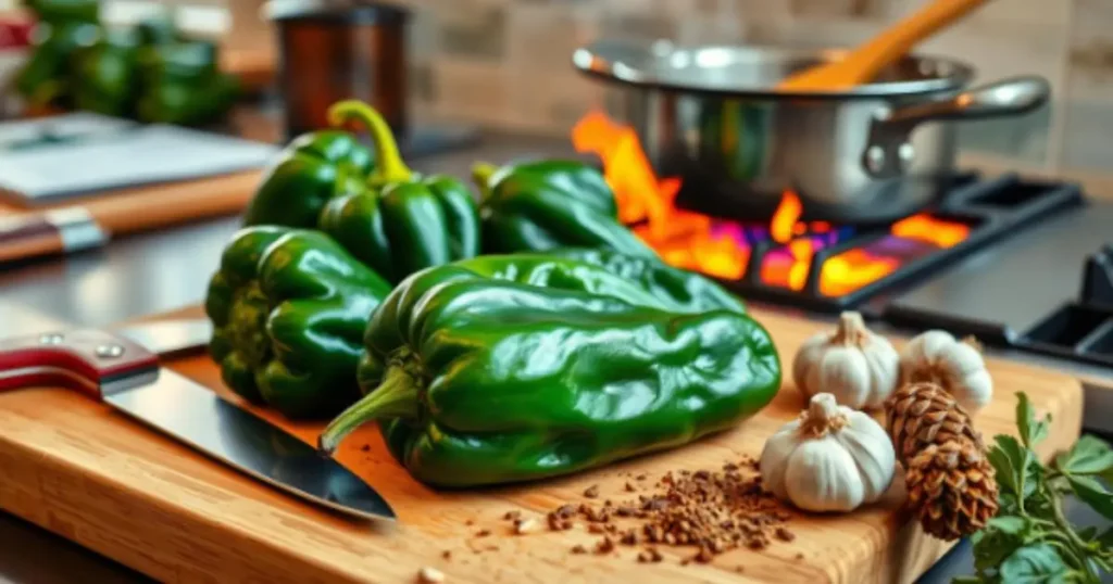 "Cooking with Poblano Peppers: A Mild and Flavorful Delight"