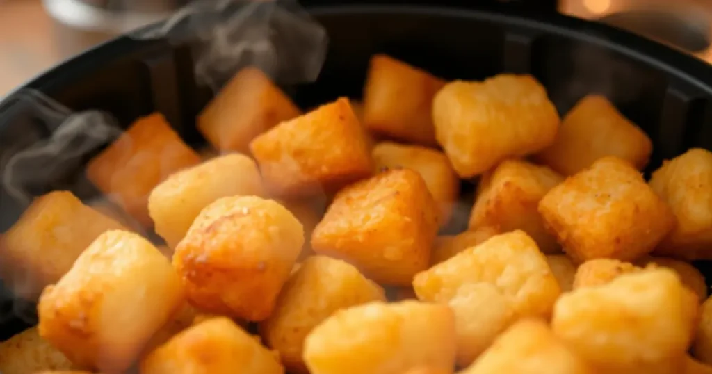 frozen tater tots in air fryer